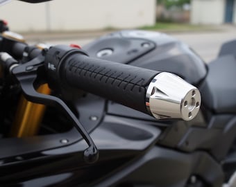 Motorcycle Hand grip covers  Natural Leather, leather accessories ,