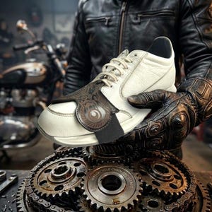 Skórzany ochraniacz na dźwignię zmiany biegów motocyklowych, osłona dźwigni zmiany biegów motocyklowych