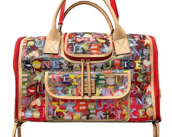 Dooney & Bourke Vintage Y2K Multicolor Rainbow Monogram  display picture 1