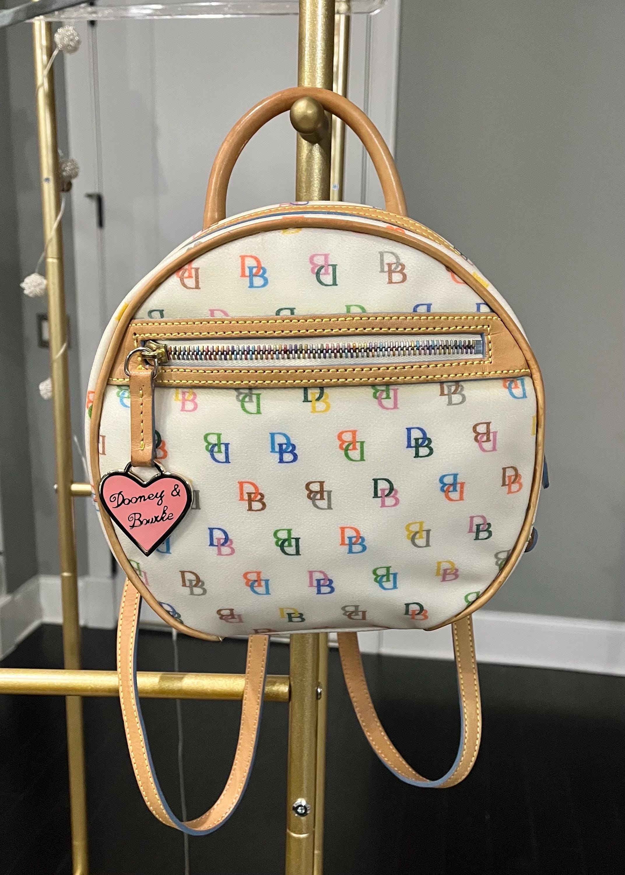 Dooney & Bourke Vintage Y2K Multicolor Rainbow Monogram  display picture 2