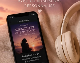 Personalized subliminal message to encourage reconciliation | Personalized audio with your names | Custom affirmations | Love