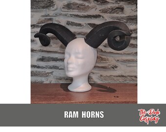 Ram Horns - DIGITAL PATTERNS - A4 PDF