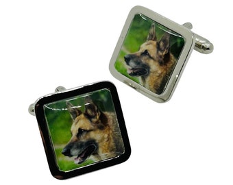 German Shepherd Cufflinks