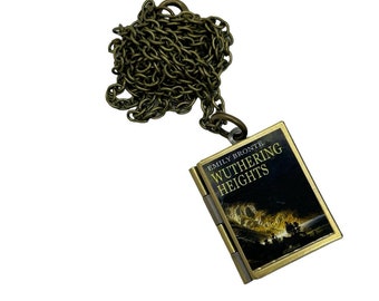 Wuthering Heights - Book Locket Necklace