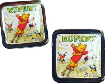 Rupert Bear jaarlijkse manchetknopen