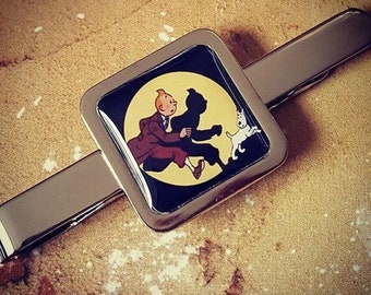Pince à cravate L'Aventure de Tintin et Milou