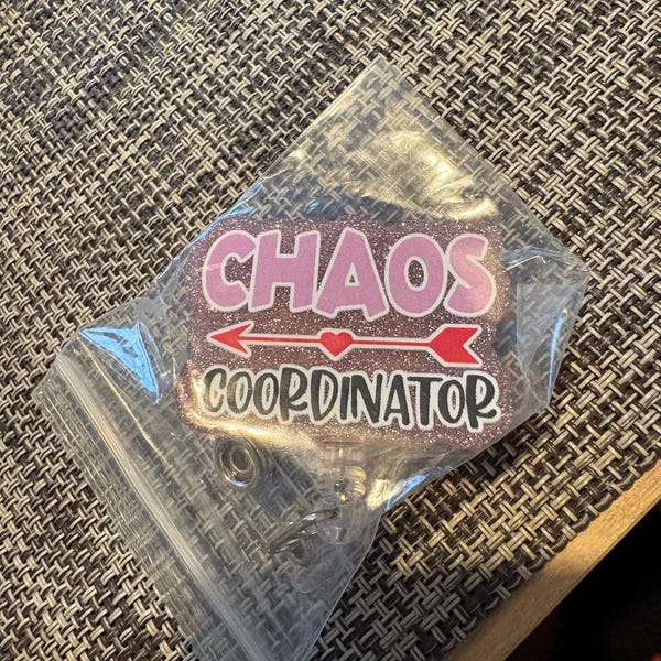 Retractable Badge Reel Clip- Fun ID Holder for Nurses & Medical Staff.