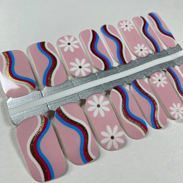 Nail Wraps | Nail Polish Sticker | Nail Art | Sunny Days