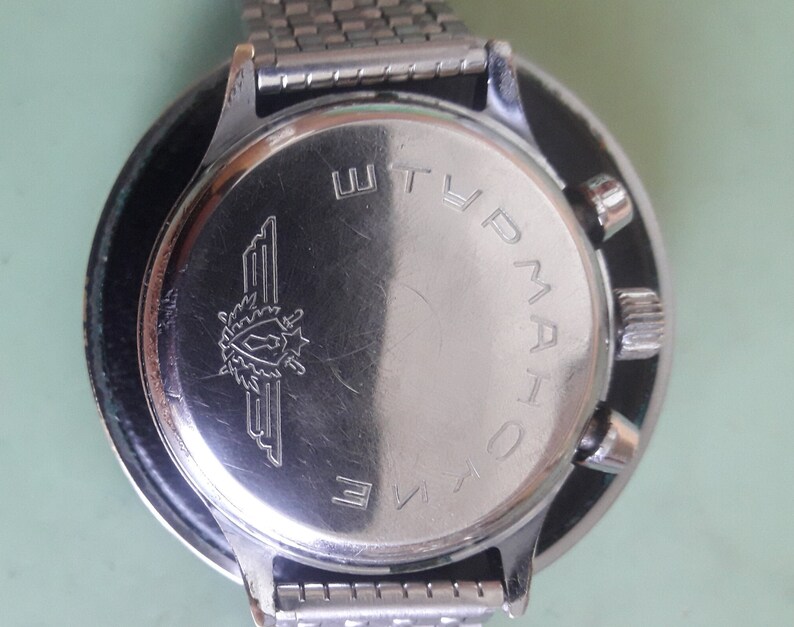 Mouvement De Montre Vintage Poljot 3133 - Chronographe Soviétique URSS - Pour Pièces Ou Réparation