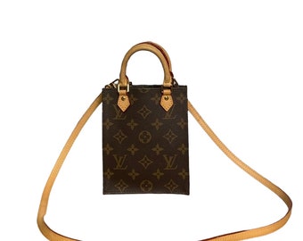 Louis Vuitton Monogram Petit Sac Plat Bag