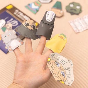 Studio Ghibli Spirited Away Kawaii Origami Puppets: Create Your Own Ghibli Magic!