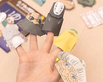 Studio Ghibli Spirited Away Kawaii Origami Puppets: Create Your Own Ghibli Magic!