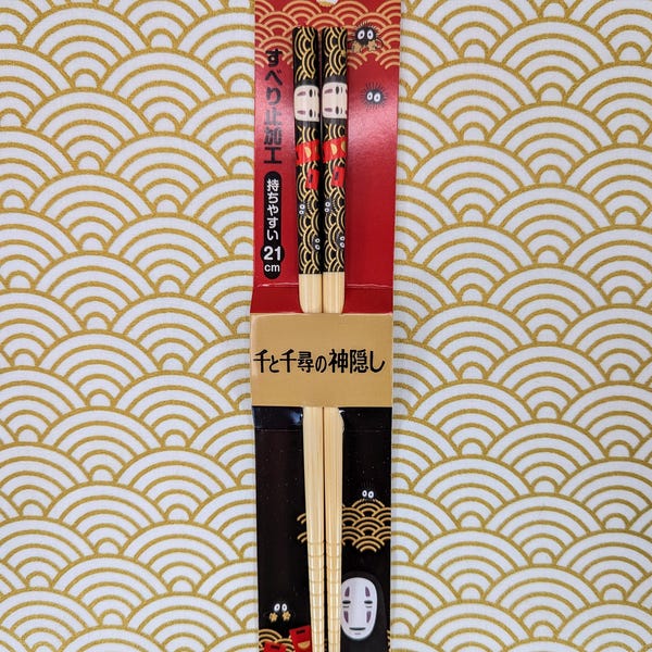 Studio Ghibli Spirited Away Chopsticks, Authentic Anime Japan Art