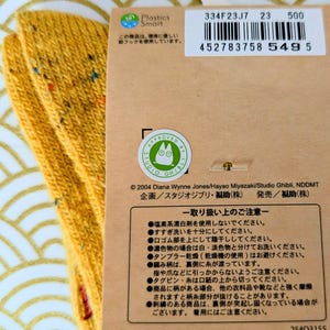 Studio Ghibli Howl's Moving Castle Calcifer Socks – Authentic & Official image 5