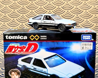 Initial D AE86 Diecast Car: Tomica Unlimited, Authentic Japanese Import