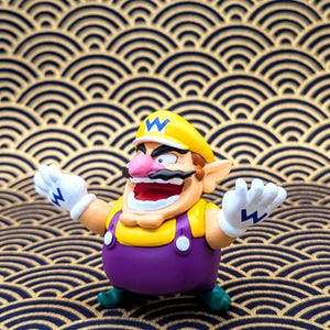 Nintendo Official Wario Figure – Nintendo Licensed Japan Import – Super Mario Collectible Toy – Rare Game Character Model