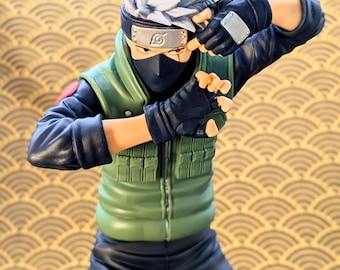 Naruto Kakashi Hatake Grandista Figure Banpresto Bandai Anime Collectible Statue Japan