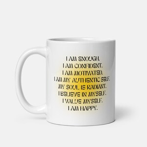 Solar Plexus Chakra Mug, Solar Plexus chakra healing affirmations, Spiritual mug