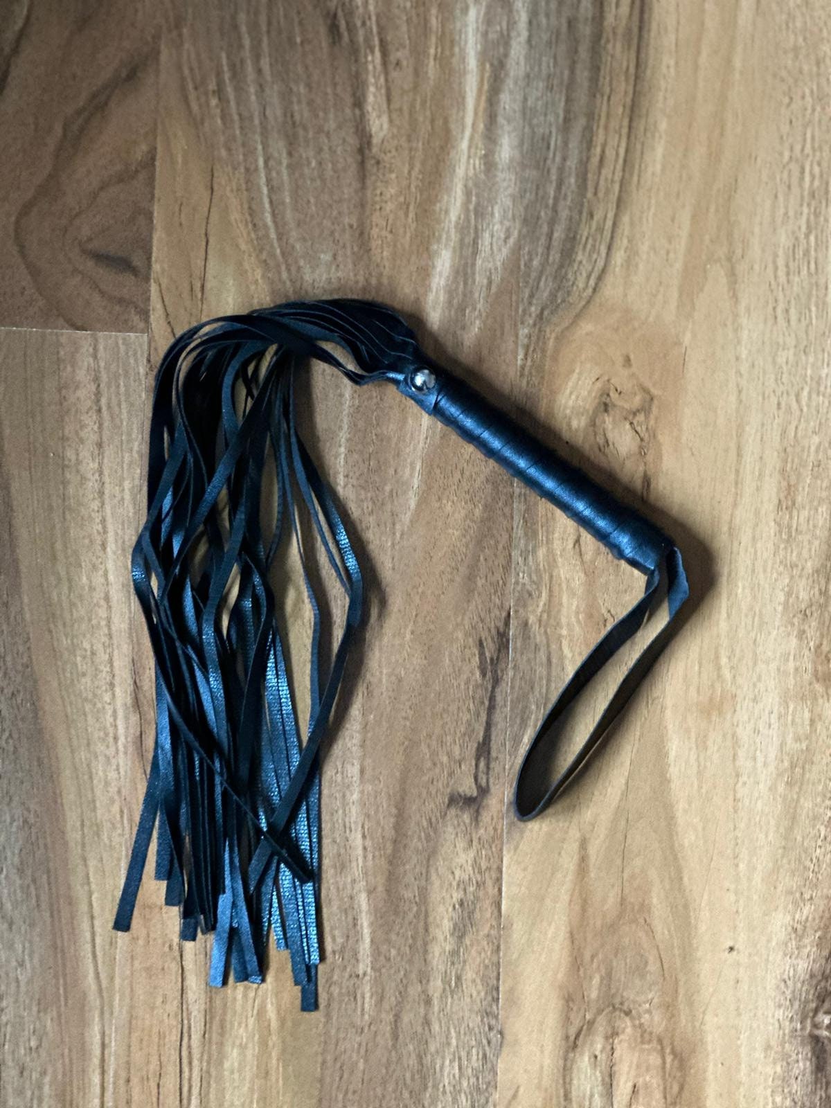 Strict Leather Steel Handle Heavy Tail Leather Flogger - Dallas Novelty -  Online Sex Toys Retailer