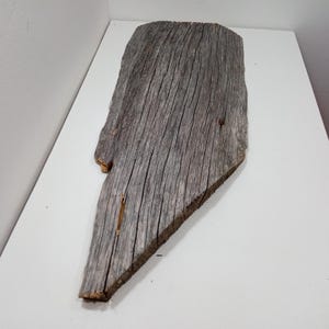 Recycled wood board Reclaim wood shelf Second use Old board
