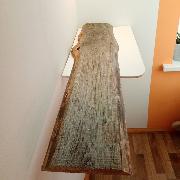 Recycled wood board Reclaim wood Shelf Second use Old wood board Chopping board Serving board