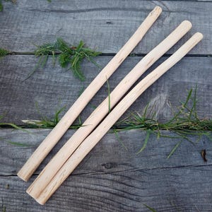 Peeled Rowan branches Sticks Wand Mountain ash Without bark