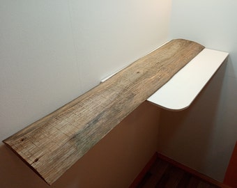 Recycled Wood Shelf: Reclaimed Rustic Board (39 Inches)