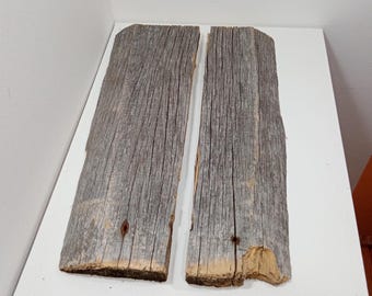 Reclaimed Wood Board: Raw Rustic Shelf, 39cm