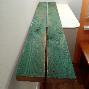 Recycled wood board Reclaim wood shelf Second use Old board Chopping board Serving board
