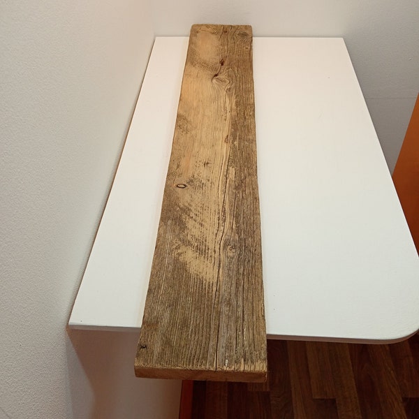 Recycled wood board Reclaim wood Shelf Second use Old wood board Chopping board Serving board