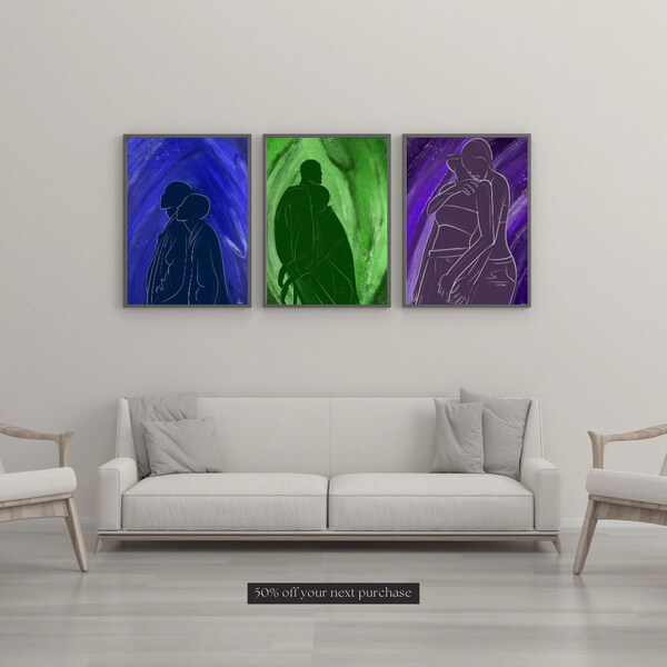 Couples Body Painting Etsy