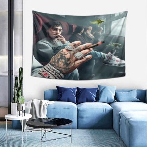Lil peep tapestry etsy sales