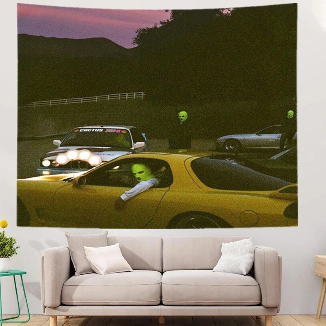 black car Tapestry for Sale by KimbHernandez