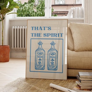 Bar Art Print Vintage Liquor Poster Bar Cart Wall Art Bar Printable Art Drinks Wall Decor Funny Alcohol Print Digital Download 1 Print
