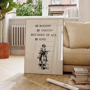 Cowboy Quote Print Minimalist Western Wall Art Horseback Riding Poster Vintage Cowboy Art Wild West Home Decor Digital Download 1 Print