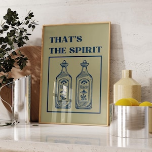 Bar Art Print Vintage Liquor Poster Bar Cart Wall Art Bar Printable Art Drinks Wall Decor Funny Alcohol Print Digital Download 1 Print