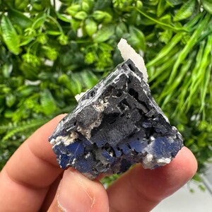 Wonderful Shiny Galena on Calcite natural minerals souvenir crystal gift collection stone,home decor minerals Borieva mine Madan Bulgaria