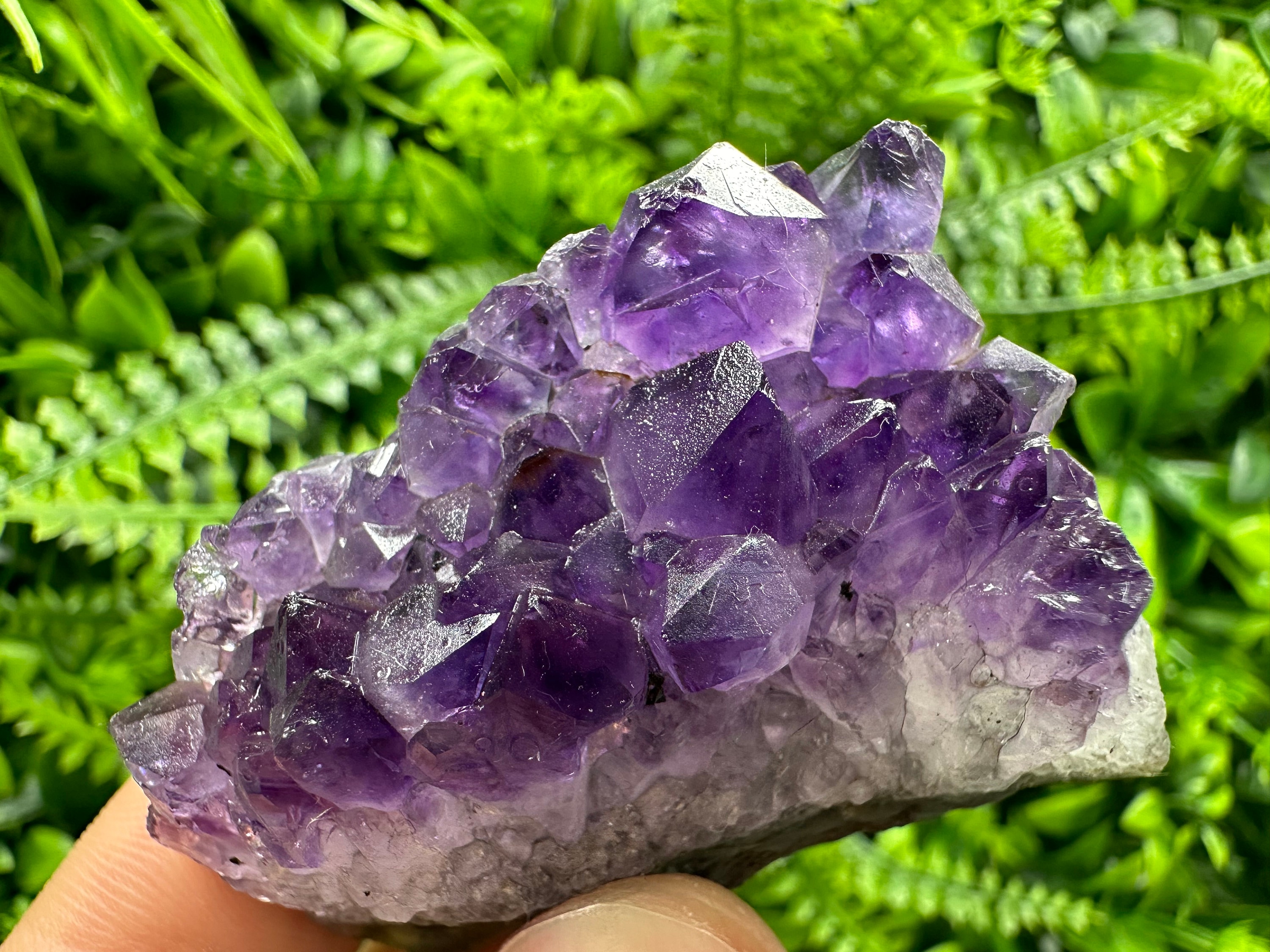 Uruguay Amethyst Cluster: Purple Quartz Crystal, Home Decor - Etsy