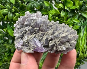 Stunning Amethyst Phantom,from Chala mine,Bulgaria,Amethyst point,Purple amethyst cluster,amethyst point,collection specimen,rare crystal