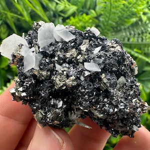 Wonderful Pyrite,Sphalerite,Quartz,Calcite from Borieva mine,Bulgaria,natural minerals, collection mineral specimen,gift,home decor stone,