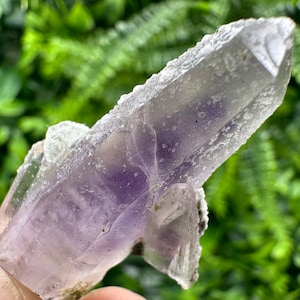 Stunning Quartz var Amethyst phantom,chalcedony and Chlorite inclusions Djurcovo Laki Bulgaria natural minerals souvenir crystal gift stone