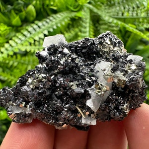 Wonderful Pyrite,Sphalerite,Quartz,Calcite from Borieva mine,Bulgaria,natural minerals, collection mineral specimen,gift,home decor stone,