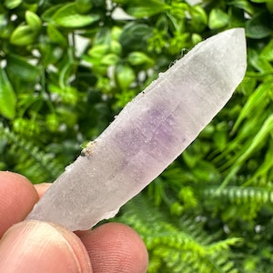 Stunning Quartz var Amethyst phantom,chalcedony and Chlorite inclusions Djurcovo Laki Bulgaria natural minerals souvenir crystal gift stone