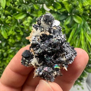 Wonderful Galena,Sphalerite,Siderite on Quartz from 9th September mine,Madan,Bulgaria,natural,collection mineral specimen,crystal,gift,decor