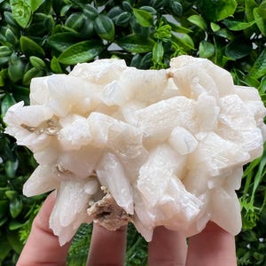 Amazing Calcite on Quartz from Djurcovo mine Laki Bulgaria natural minerals crystal gift rare minerals healing crystal Bulgaria stone