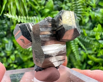 SELTEN! Schöne Stücke 100% natürlicher glänzender Pyrit, schwebender Pyrit, Narrengold natürliche Mineralien Kristallandenken Geschenk Mineralien
