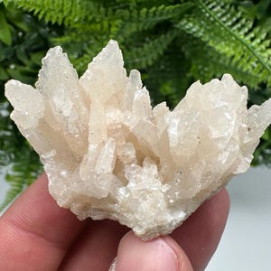 Amazing Calcite on Quartz from Djurcovo mine Laki Bulgaria natural minerals crystal gift rare minerals healing crystal Bulgaria stone