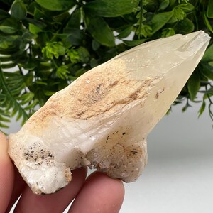 Amazing Calcite on Quartz from Djurcovo mine Laki Bulgaria natural minerals crystal gift rare minerals healing crystal Bulgaria stone