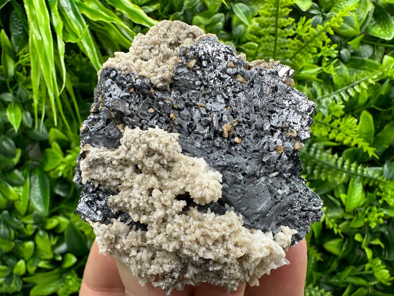 Galena With Dolomite, Rare Morphology Mineral Specimen - Etsy