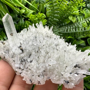 Stunning Quartz whit Pyrite and Galena,from Krushev dol mine,Bulgaria,natural minerals,souvenir crystal,home decor stone,rare minerals,gift